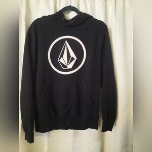 Volcom Navy Blue Hoodie Size Small
